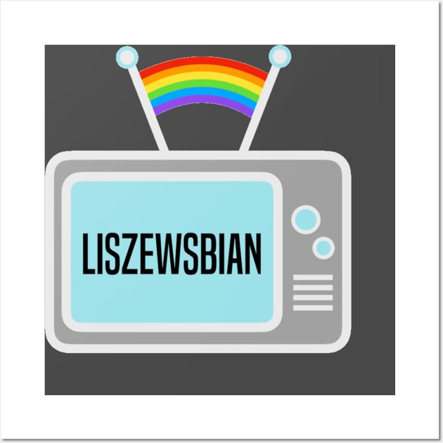 Liszewsbian (light outlines) Wall Art by EarpsplainPod